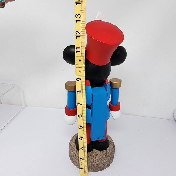 Disney Mickey Mouse 13" Wood and Resin Nutcracker Soldier Figurine - Picture 10 of 10